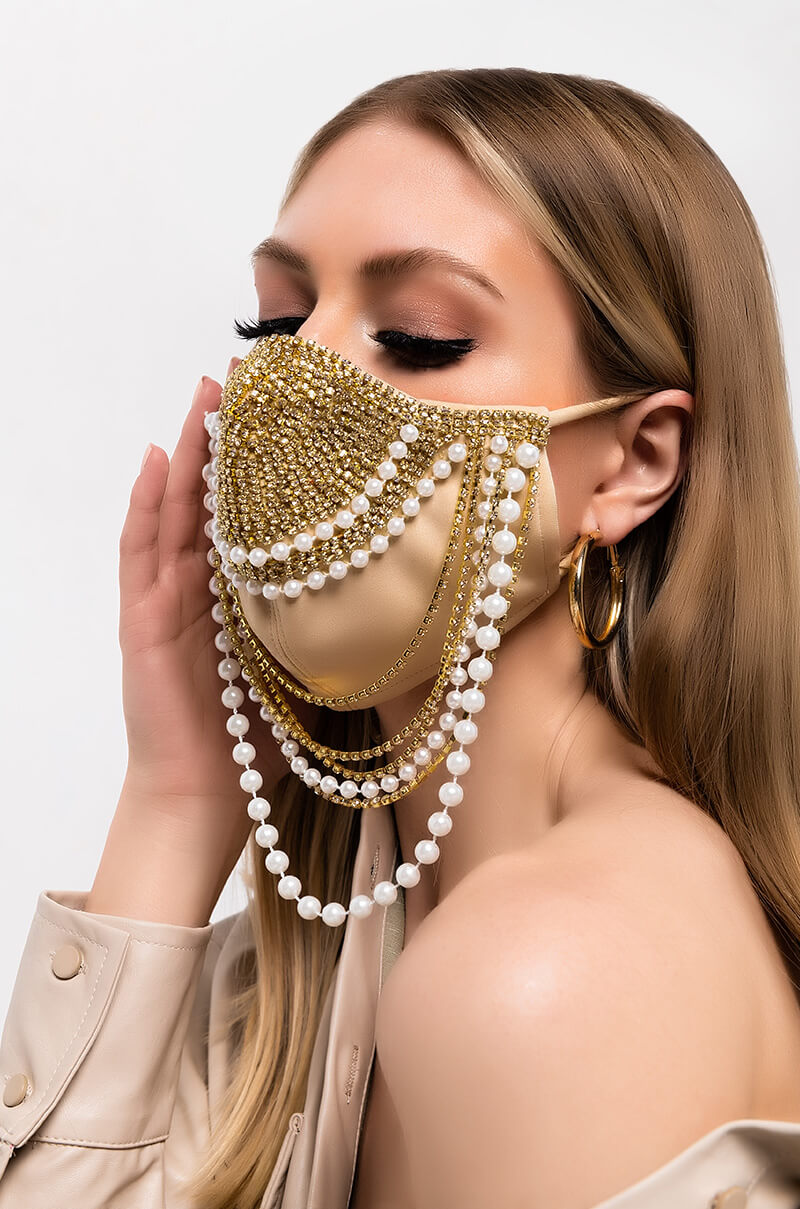 EXPENSIVE TASTE EXPENSIVE BITCH FACE MASK