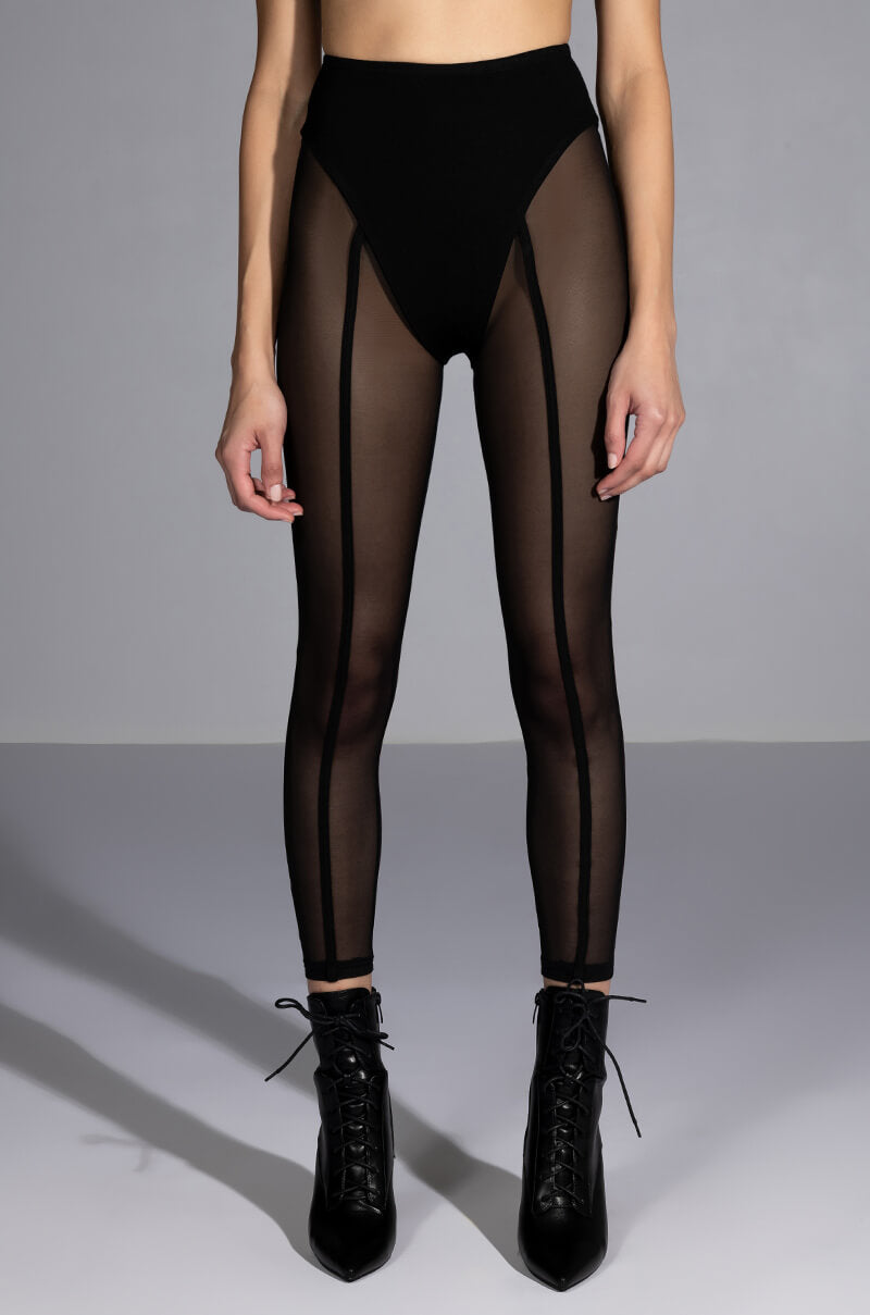 I AM THE VIEW SHEER LEGGING