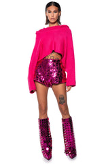 ICE ME OUT METALLIC SHORTS