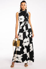 AUDREY BELTED WIDE LEG JUMPSUIT