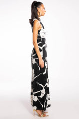 AUDREY BELTED WIDE LEG JUMPSUIT