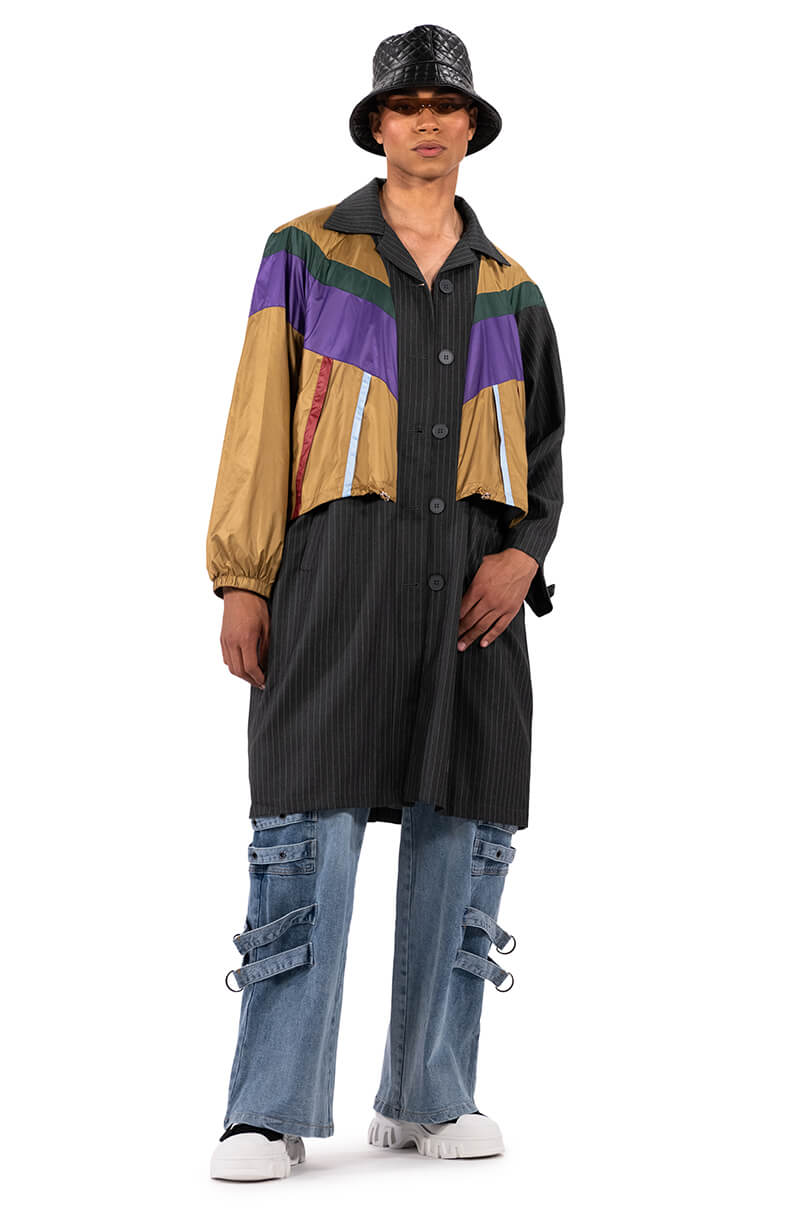 MAKE A MOVE EXTRA WIDE BAGGY CARGO JEANS