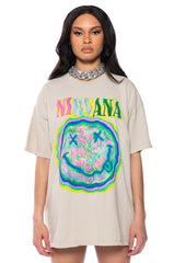 NIRVANA TRIPPY GRAPHIC TEE