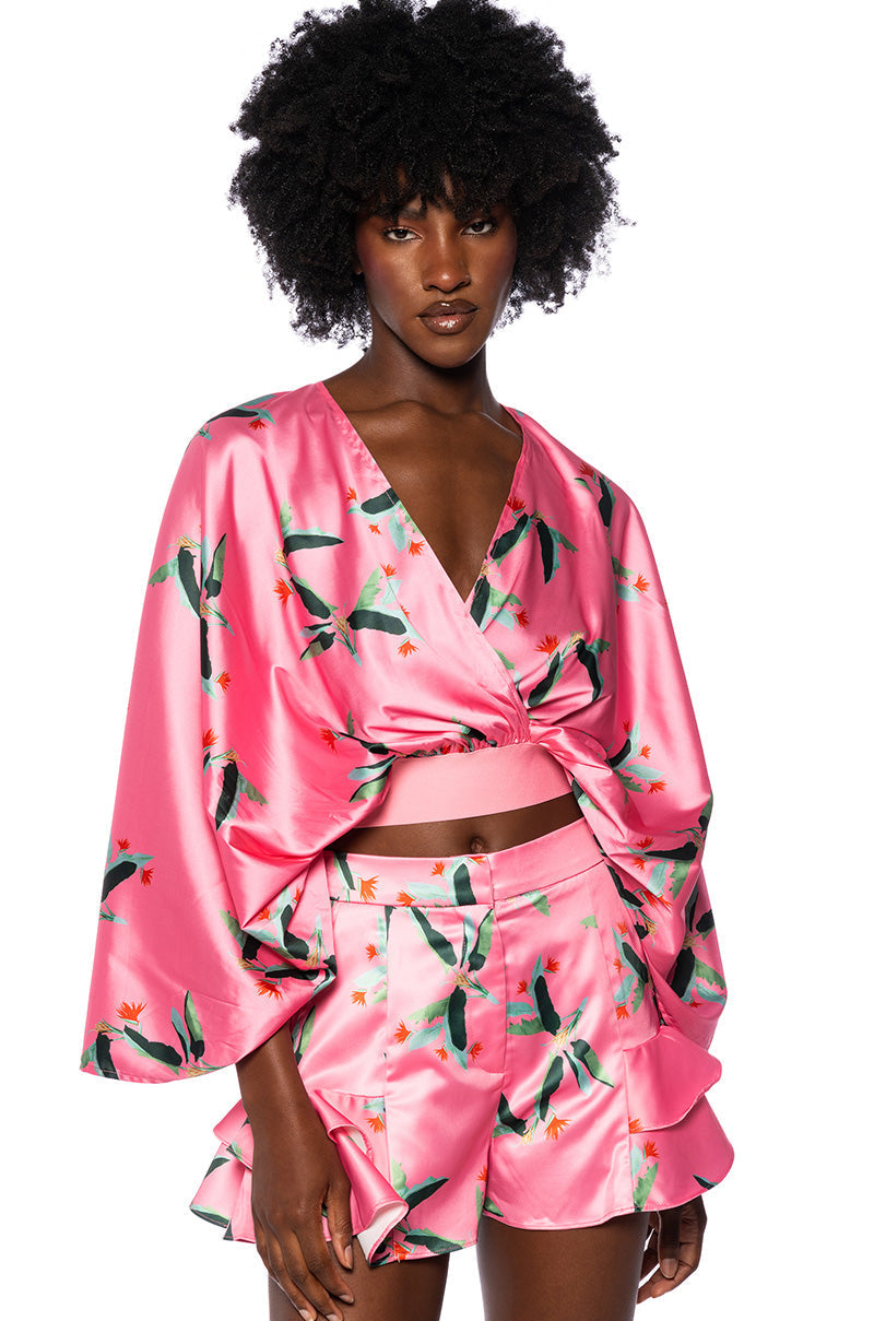 WE MEET AGAIN FLOUNCE SHORTS
